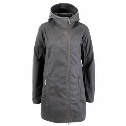 Rabatt ⌛ FRILUFTS BYSKE 🧥 COAT Frauen - Übergangsjacke Charcoal 🤩