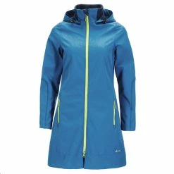 Aktion ✔️ FRILUFTS ALKMAAR HOODED 🧥 COAT Frauen - Softshelljacke Dark Blue 😍