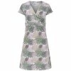 Aktion 🤩 FRILUFTS HEDJE PRINTED 👗 DRESS Frauen - Kleid Sea Spray 🧨