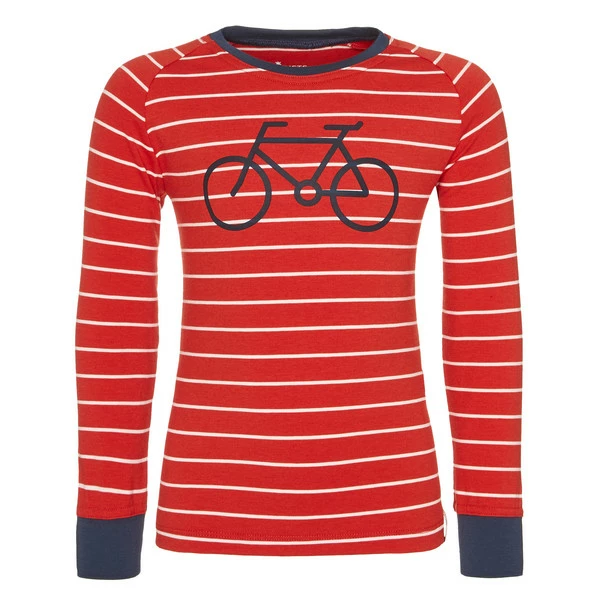 Aktion 🌟 FRILUFTS DUNCAN PRINTED LONGSLEEVE Kinder - Funktionsshirt Aura Orange 🌟 1 Aktion 🌟 FRILUFTS DUNCAN PRINTED LONGSLEEVE Kinder - Funktionsshirt Aura Orange 🌟