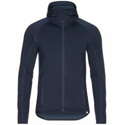 Bester Verkauf ✔️ FRILUFTS OUSE HOODED FLEECE JACKET Männer - Fleecejacke Dark Sapphire 💯